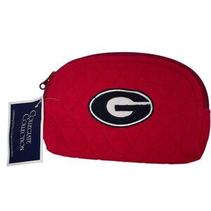 University Of Georgia Quilted Zippered Pouch By Collegiate‎ Collection